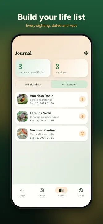 Bird ID & Sounds: Warbla screenshot 4