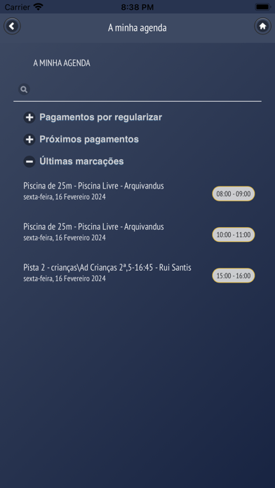 CastroVerde Desporto Screenshot