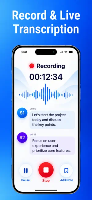 AI Meeting Summary: Note Taker screenshot 2