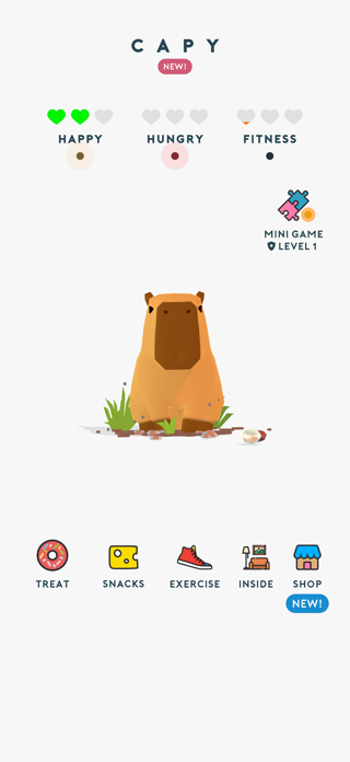 Capy - Pet Capybara Screenshot 1 of 3