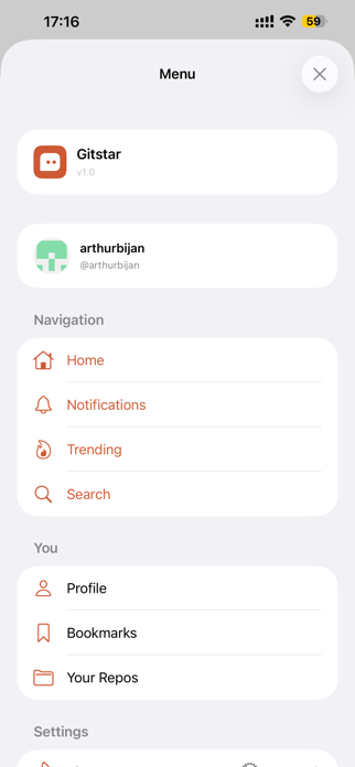 Gitstar - Top Repositories Screenshot 6 of 7