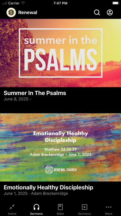 Renewal Church Memphis Screenshot