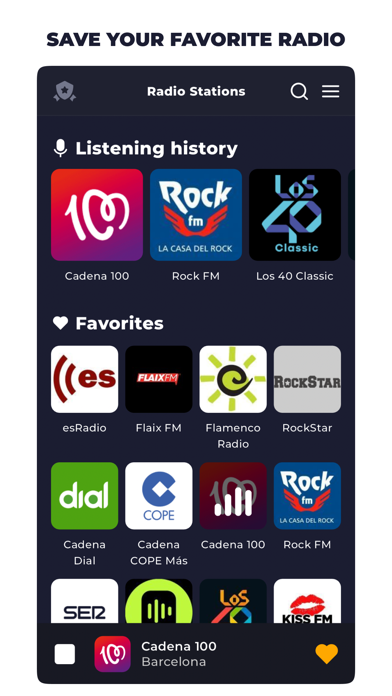 Radio Spain - Listen Live Screenshot