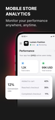OneMobile Merchant Center iPhone screenshot