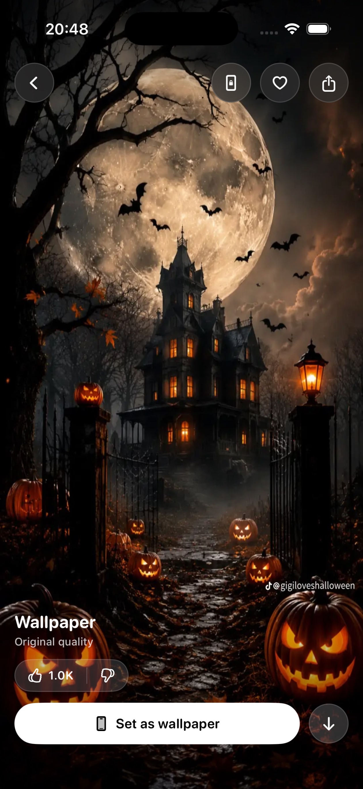 Screenshot 2 of Halloween 2026 Wallpapers