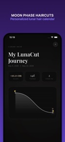 LunaCut: Lunar Haircut Guide screenshot
