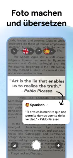 Screenshot von Übersetzer KI - Translate AI auf dem iPhone 5