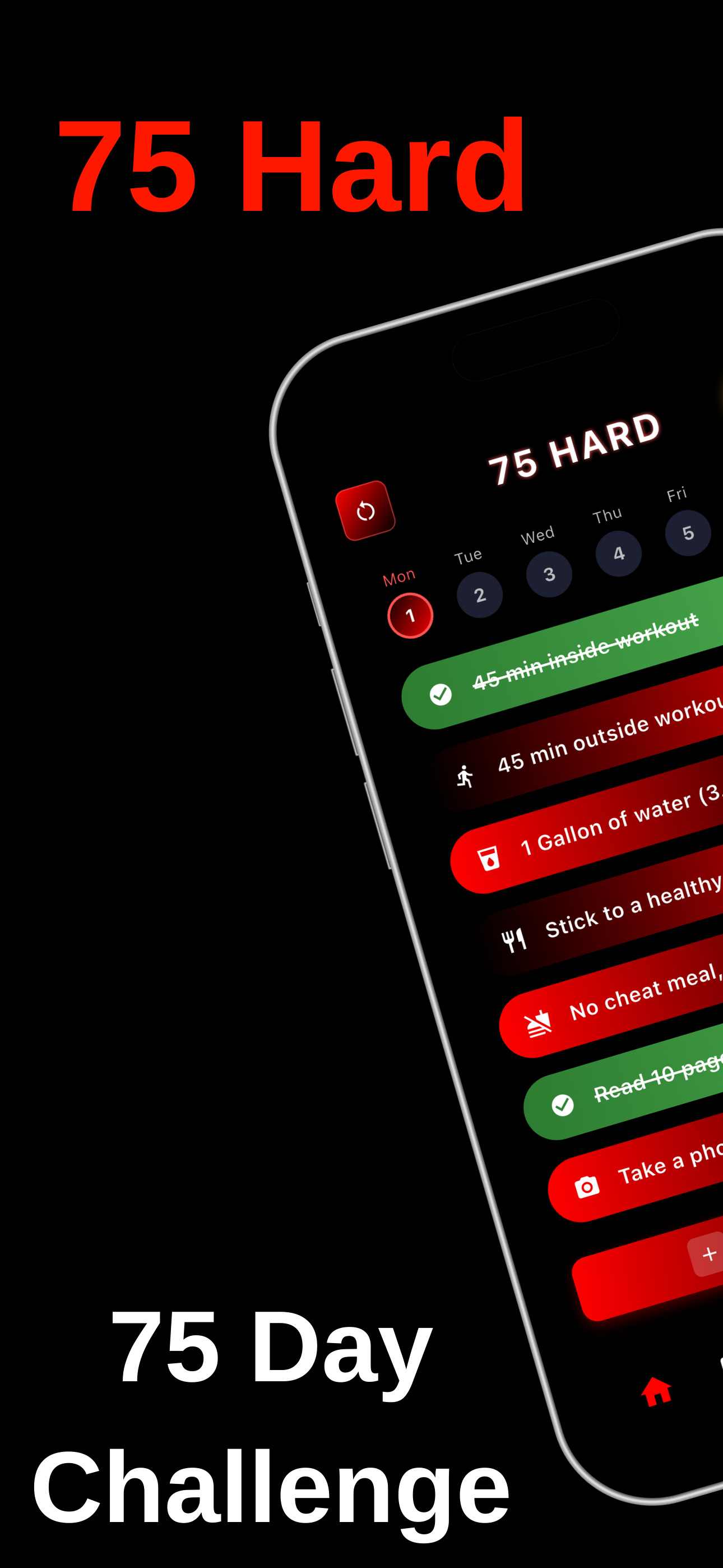 75 Hard - Workout Challenge