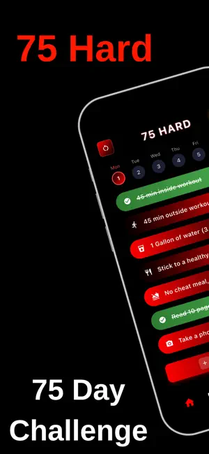 75 Hard - Workout Challenge screenshot 3