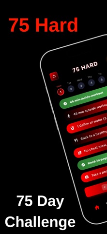 75 Hard - Workout Challenge Screenshot 3 of 4