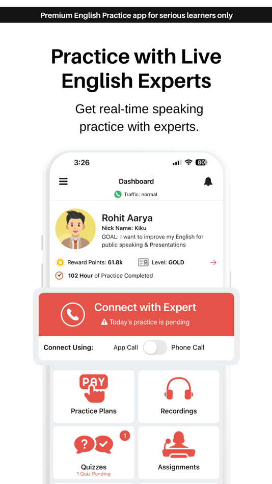 #1. EngVarta: English Speaking App (iOS) Podle: NGB EDUCATION PRIVATE LIMITED