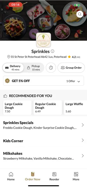 Sprinkles Peterhead screenshot 2