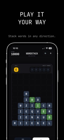 WordStack: Daily Word Puzzle iPhone screenshot