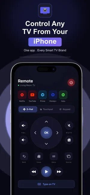 SmartRemote: TV Wi-Fi Control screenshot 1