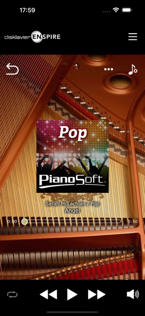 Disklavier enspire app sales