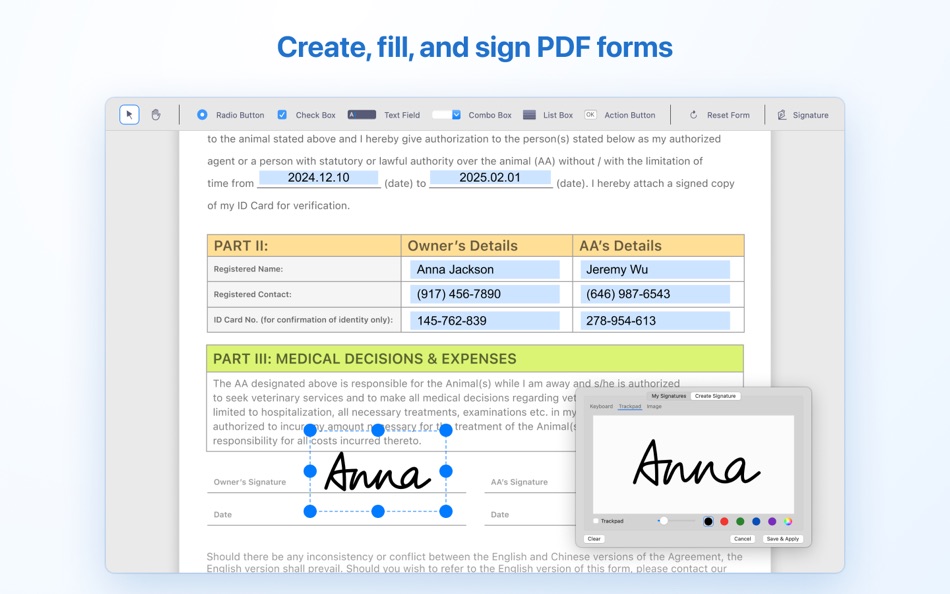 #6. PDF Reader: Edit, Fill, Sign (macOS) By: Kdan Mobile Software LTD