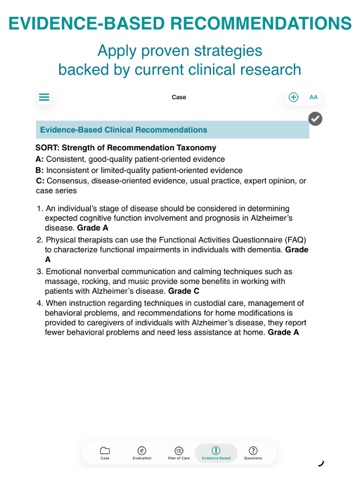 Physical Therapy Case Files iPad screenshot