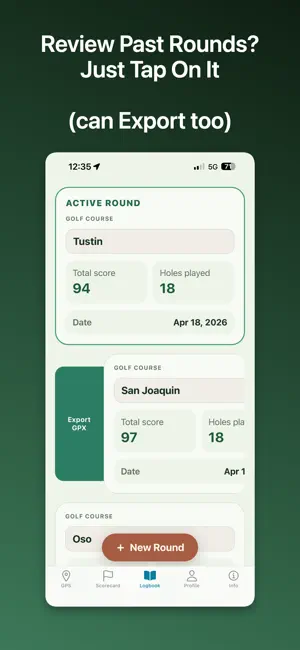 GOLF: AI GPS Tracker screenshot 2