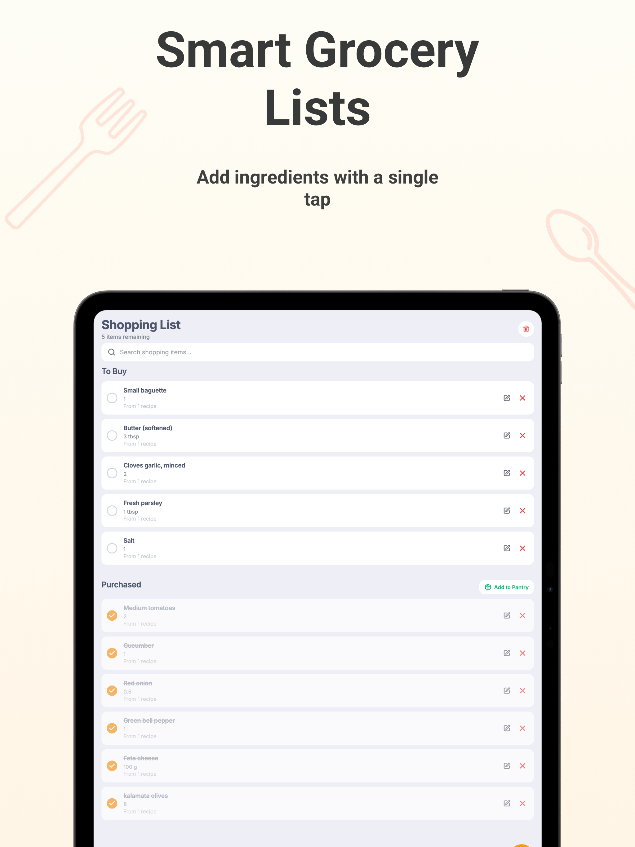 TinyRecipe: AI Pantry Recipes screenshot 11