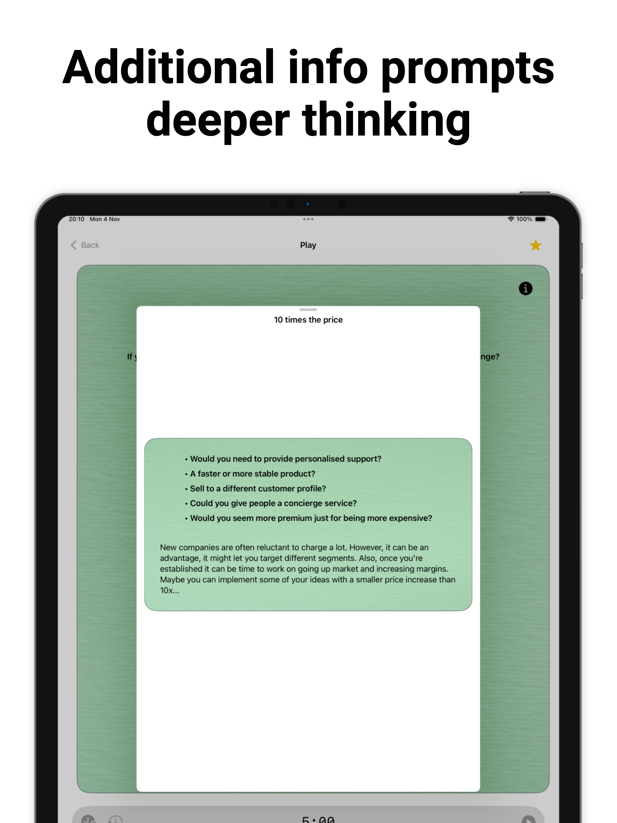 Inspo Cards - unlock new ideas