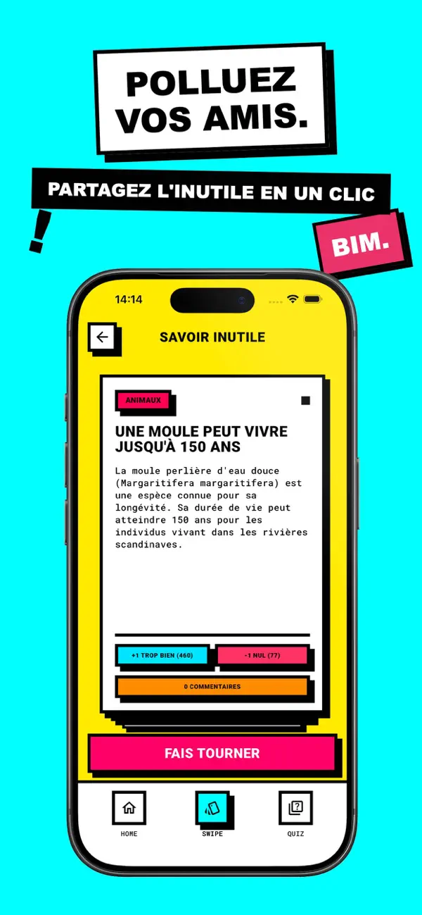 Screenshot #3 pour Savoir Inutile : Culture G