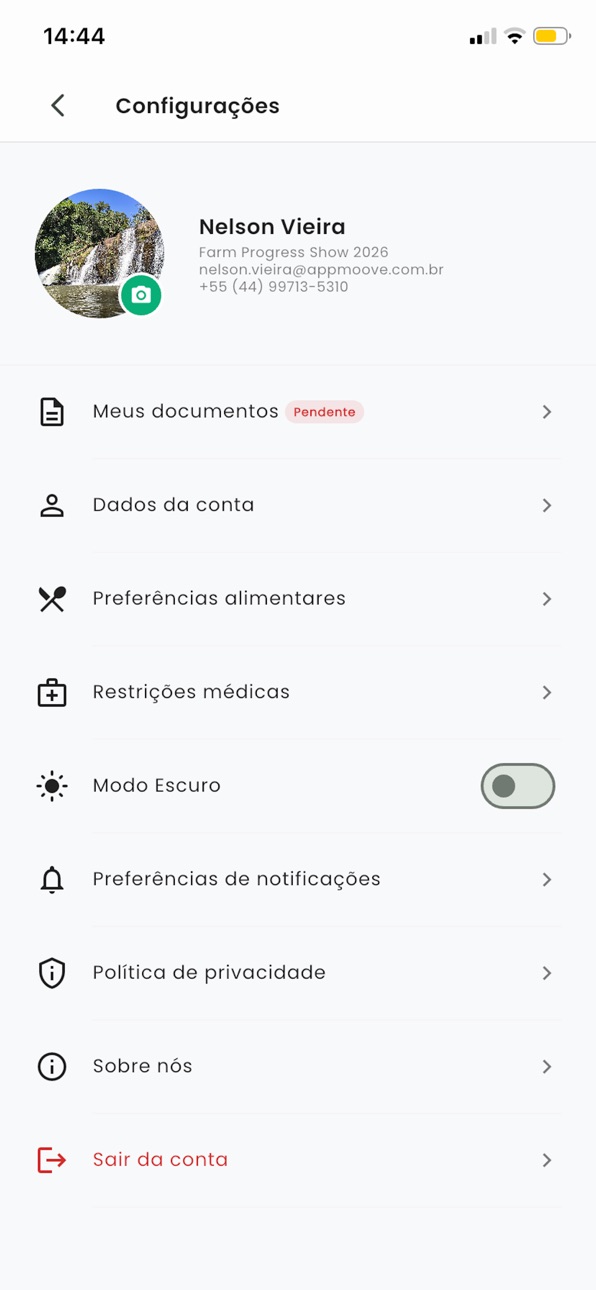 iPhone screenshot