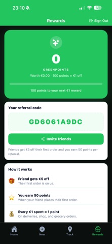 GreenDrop Logistics screenshot