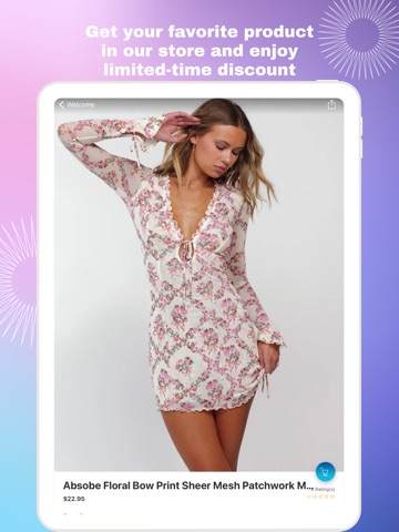 Cheap Clothing Shopping Shop iPad screenshot
