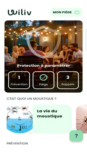 Capture d'écran de Wiliv sur iPhone 3
