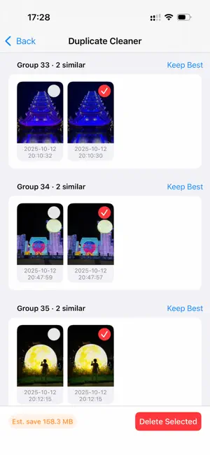 PicSort - Photo Sort & Slim screenshot 4