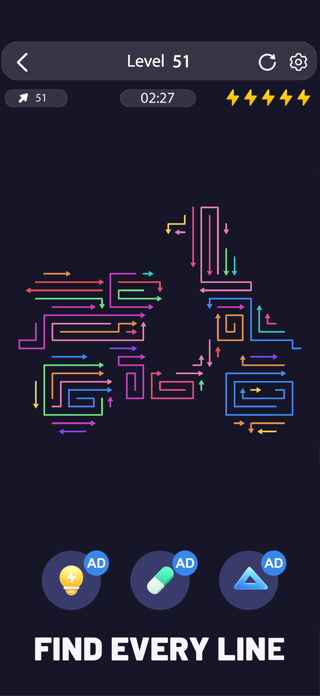 Arrow Maze-Tap Away Screenshot 3 of 5