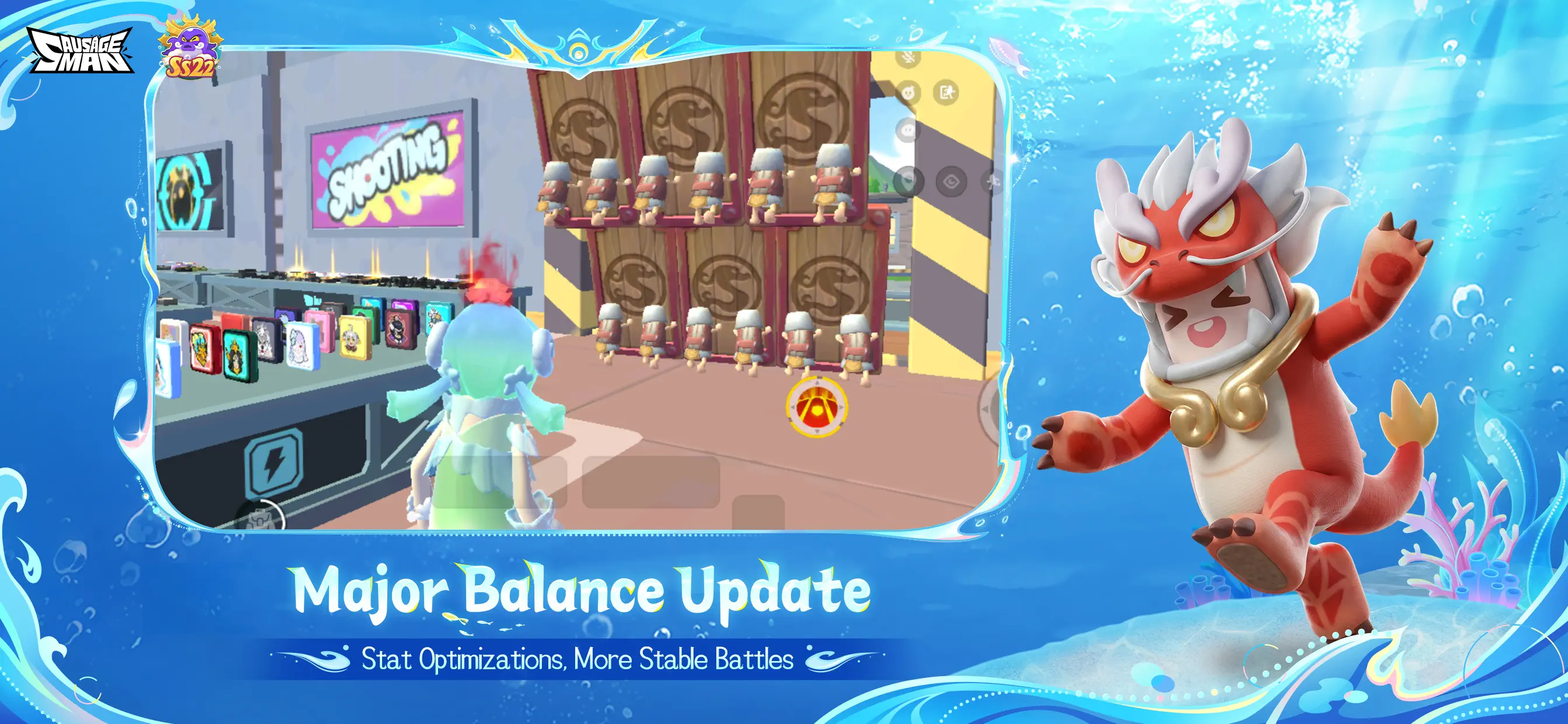 #5. Sausage Man (iOS) Tekijänä: XD Entertainment Pte Ltd