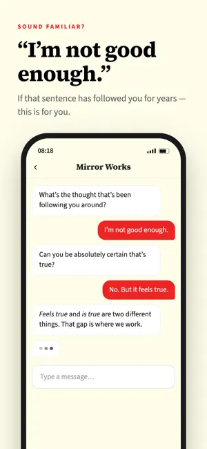 Mirror Works: Limiting Beliefs screenshot 1