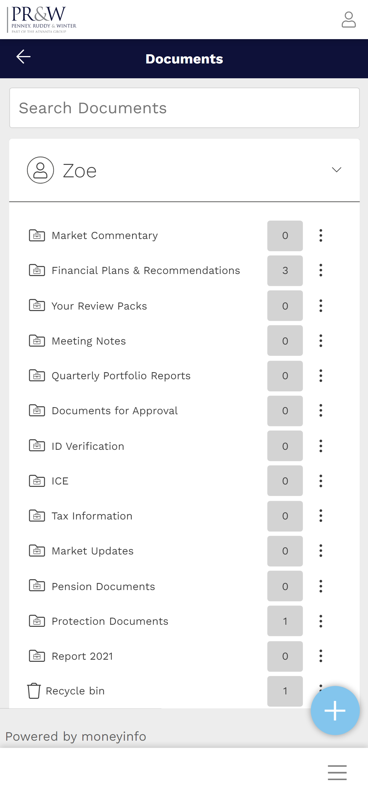 PR&W Finance Hub screenshot 3