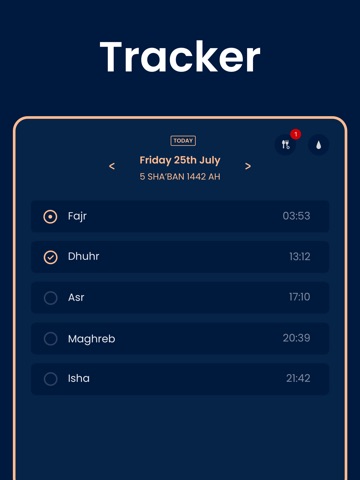 Pillars: Prayer Times & Qibla iPad screenshot 6