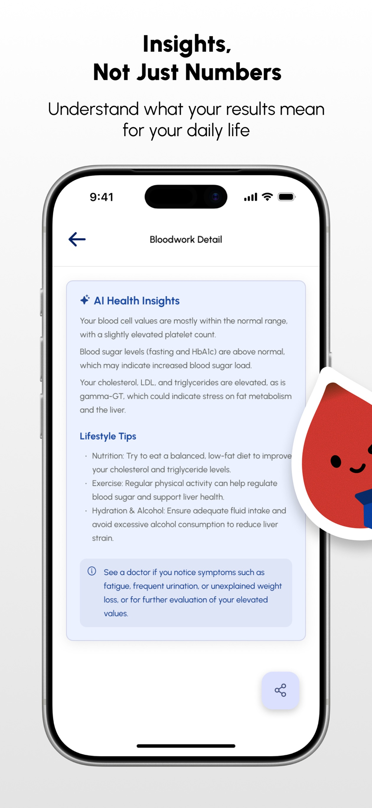 BloodTracker AI - Lab Results