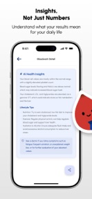 BloodTracker AI - Lab Results screenshot
