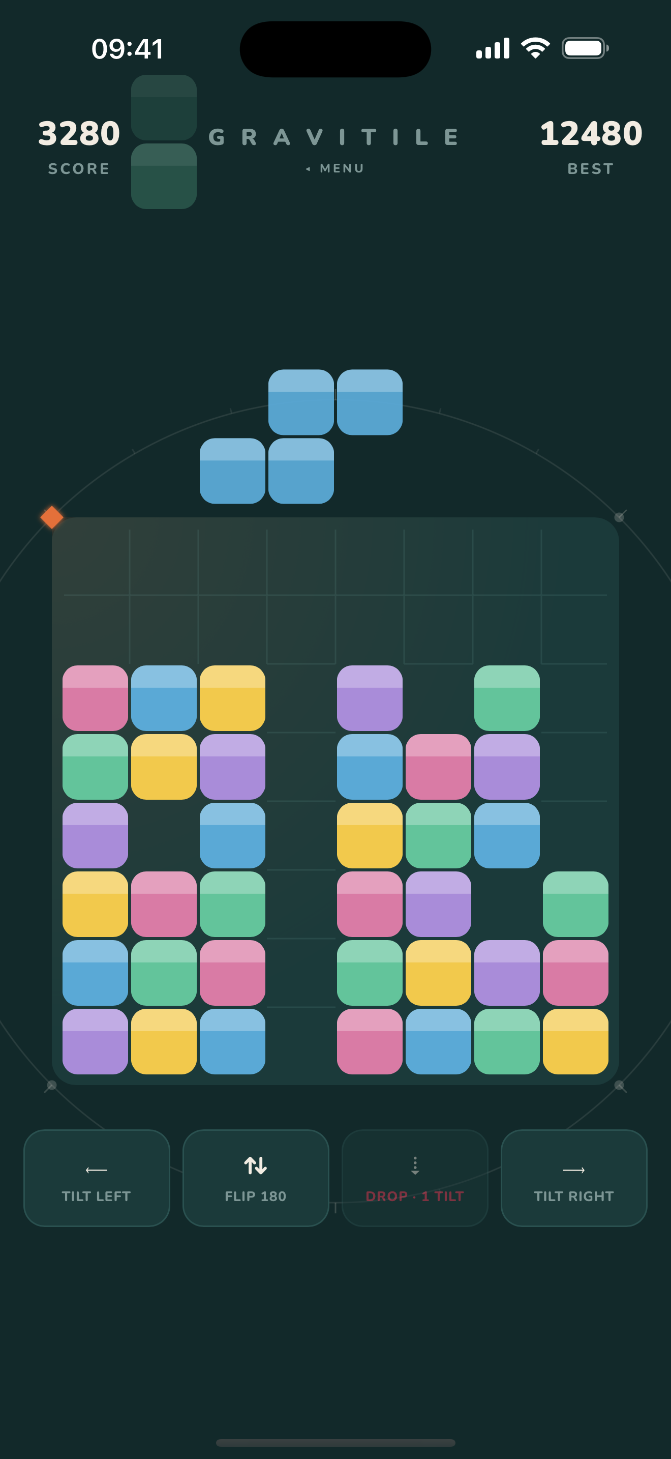 Gravitile - Tilt Block Puzzle screenshot 6