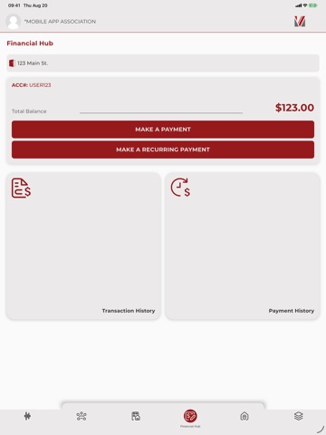 Varalino Cinc Portal iPad screenshot