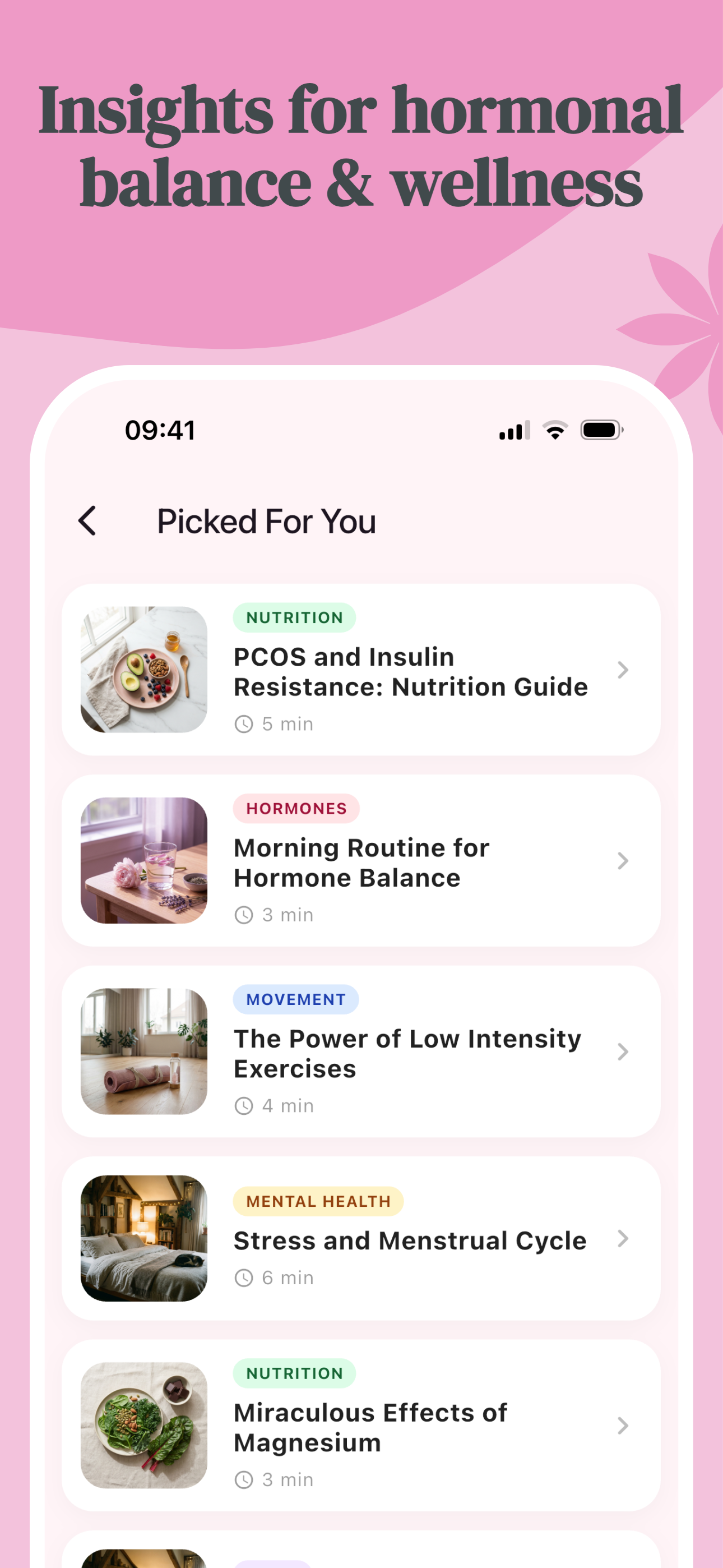 Sensa: Period & PCOS Tracker screenshot 9