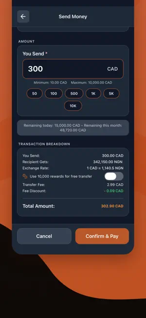 Tura: Send Money Globally screenshot 3