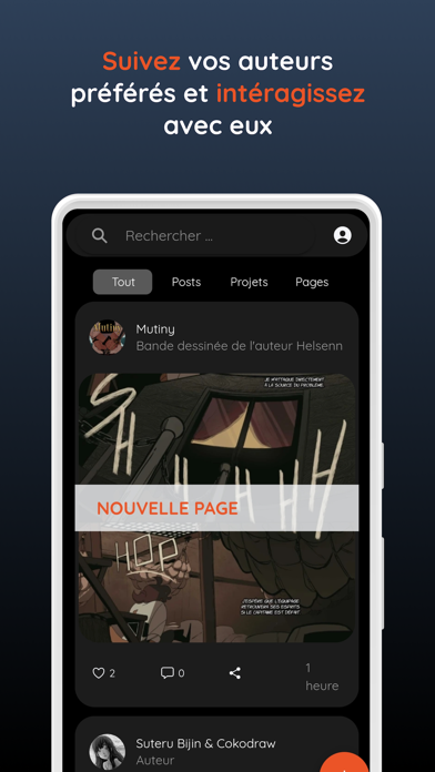 Mangadraft - Manga & Webtoons Screenshot