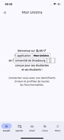 Mon Unistra screenshot