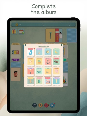 Solitaire Pictures iPad screenshot