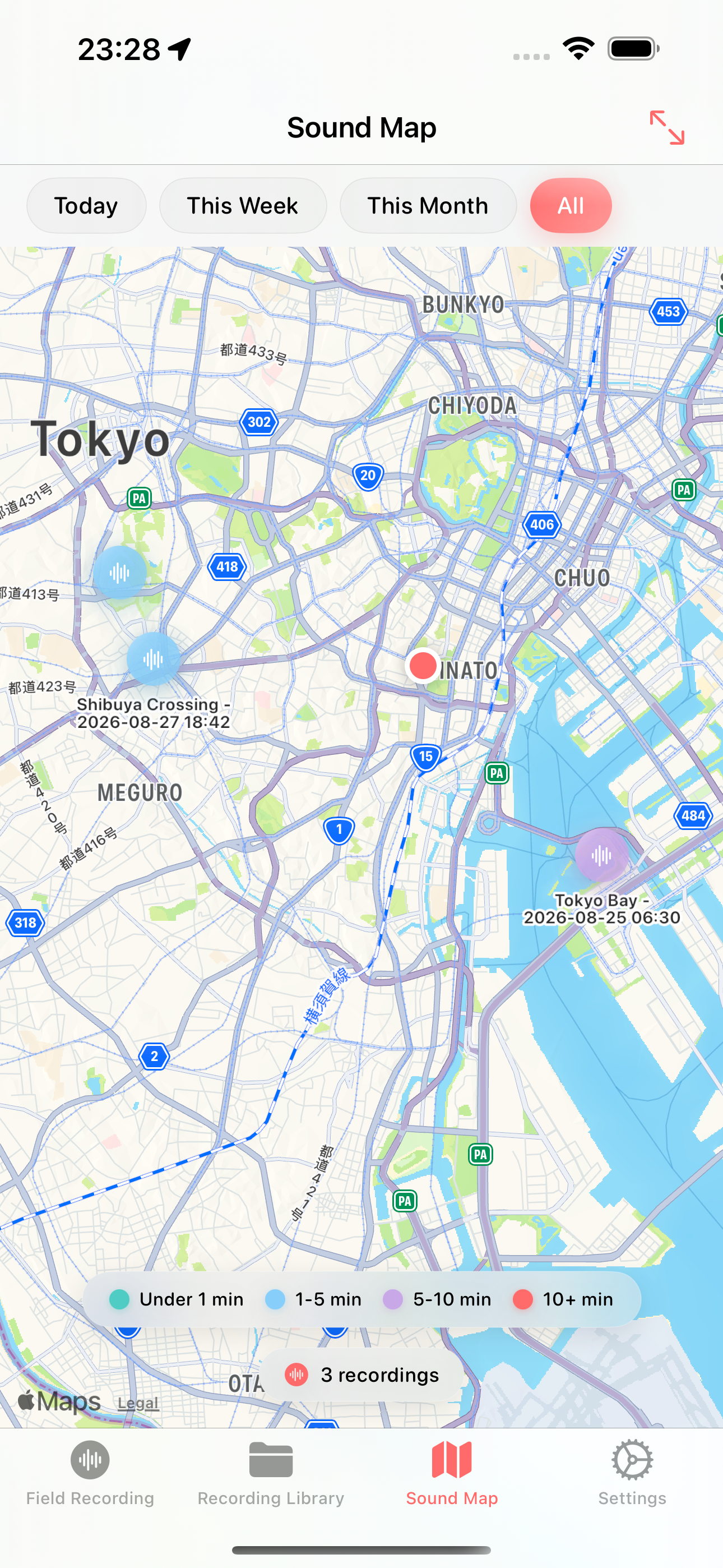 MapSound: Field Recorder screenshot 3