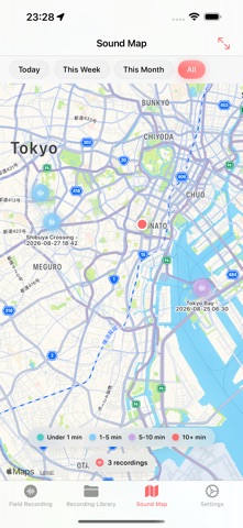 MapSound: Field Recorder Screenshot 3 of 4