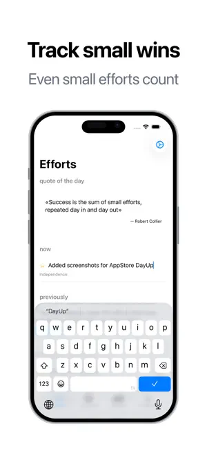 DayUp: Diary of Wins screenshot 2