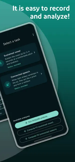 VoxApp - Voice Analysis screenshot 2