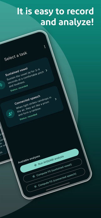 VoxApp - Voice Analysis Screenshot 2 of 4