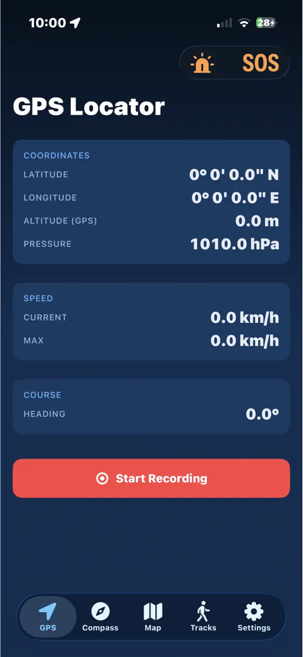 Screenshot #2 pour GPS Locator: The Original